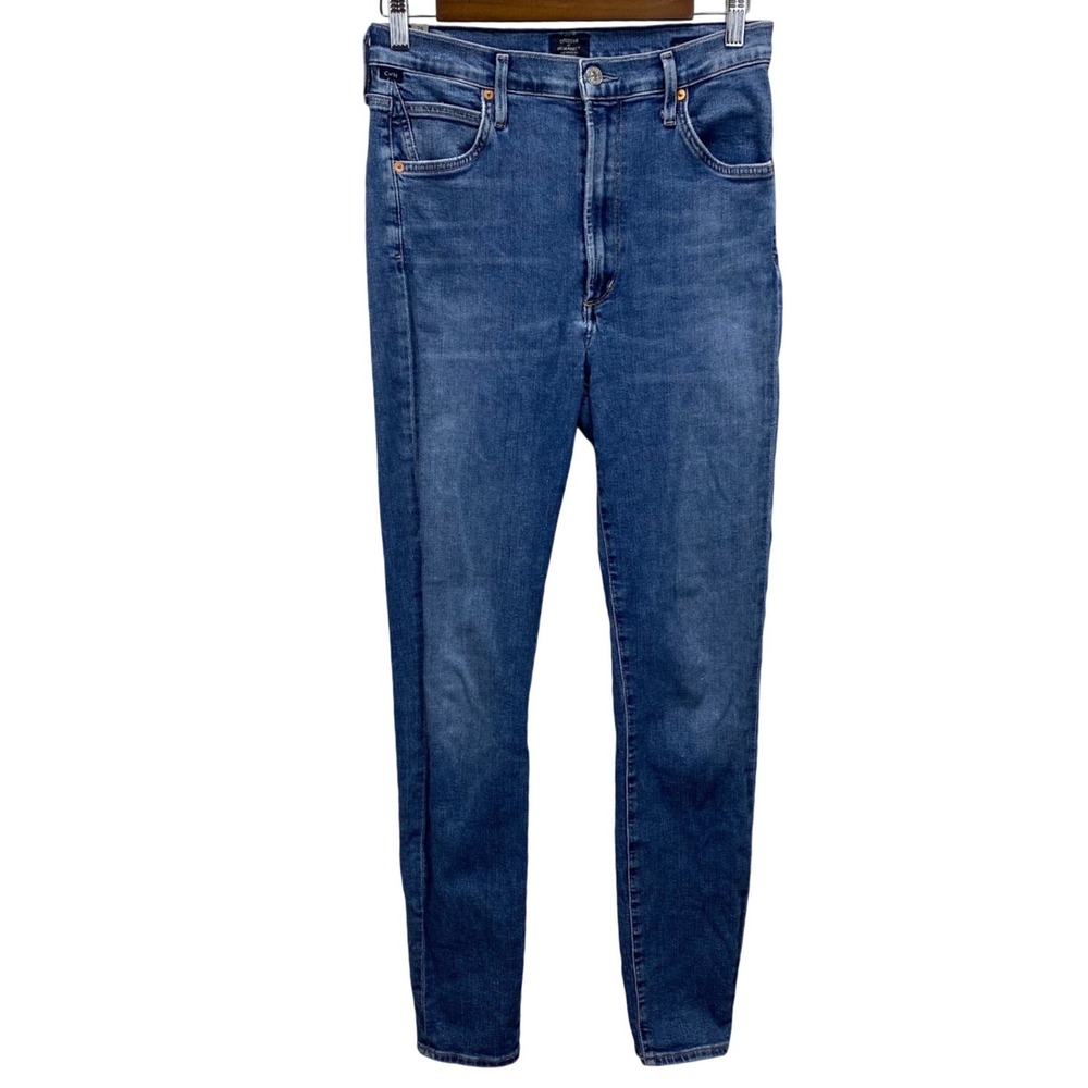 Citizens of Humanity Chrissy High Rise Skinny Jeans Cotton Blend Women's Size 29